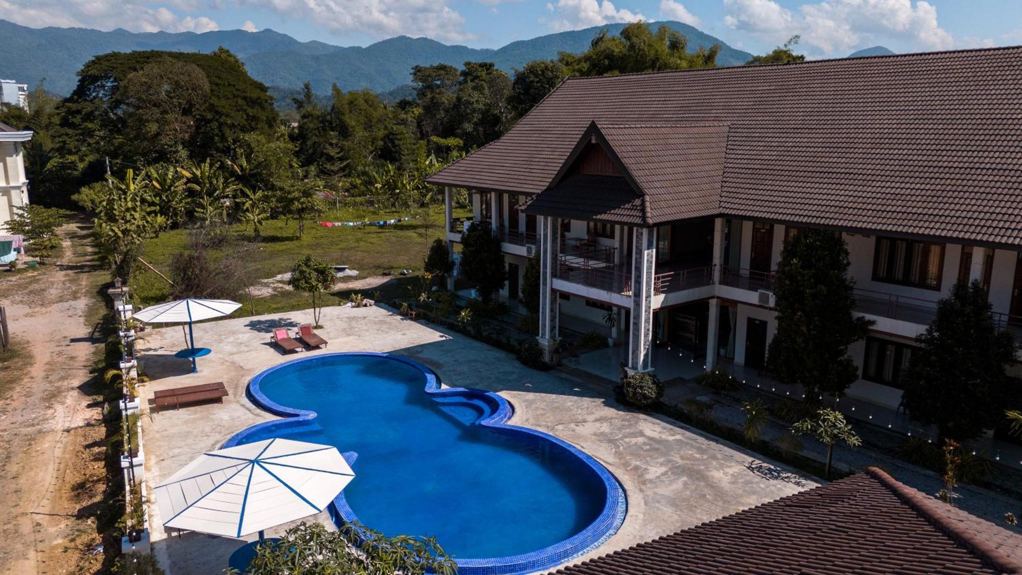 Vang Vieng Garden Resort Luaran gambar